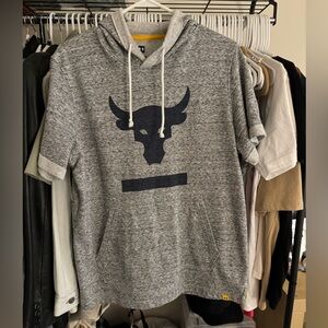 Under Armour X The Rock Short Sleeve Hoodie